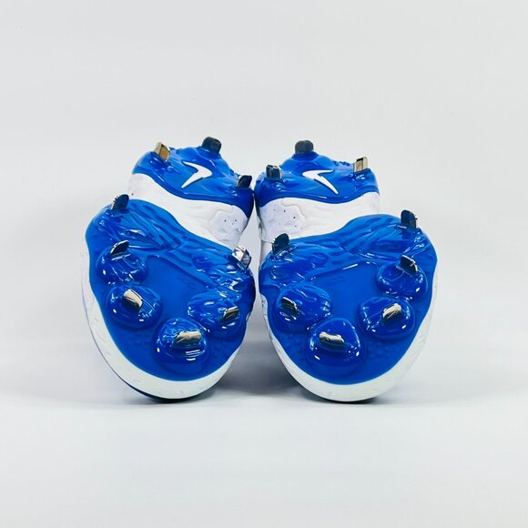 Nike Alpha Huarache Elite 4 Low \'White Royal Blue\' FD2745-108 Baseball size 13